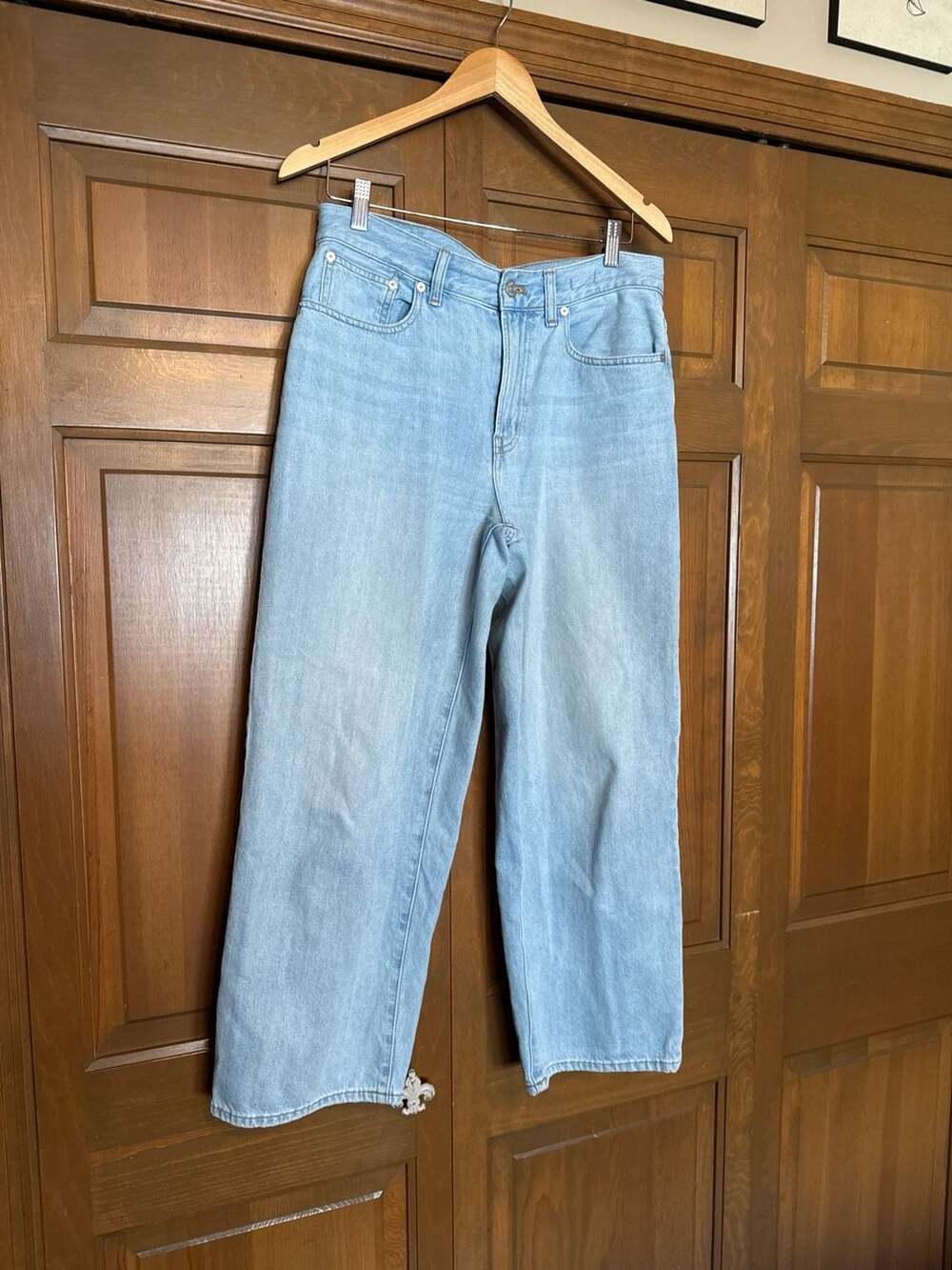 Madewell The Perfect Vintage Wide Leg Crop